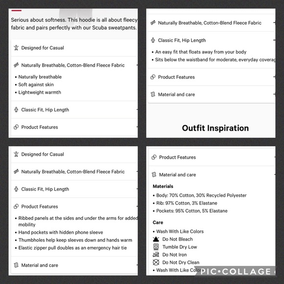 LULULEMON Scuba Full Zip Hoodie - Black - 4 - Picture 3 of 5